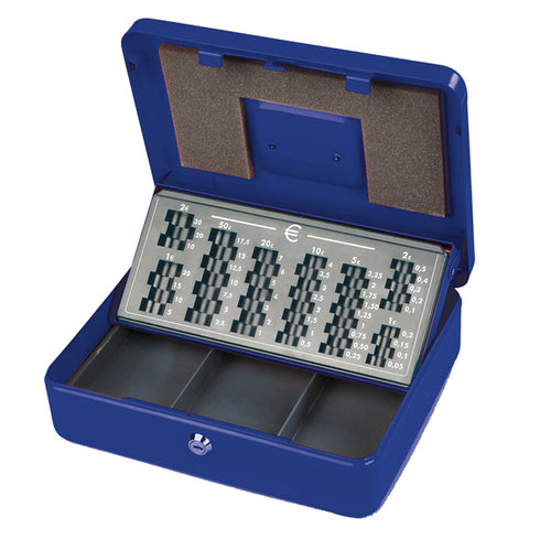 Cassetta Portavalori Europa 30X24X9Cm Blu