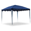 Gazebo pieghevole 3x3 a richiudibile fisarmonica per fiere, sagre e campeggio