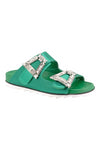 TWENTY FOUR HAITCH Sandali Verde da donna