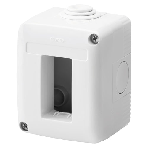 Gewiss IP40 contenitore 1P per apparecchi system protetto