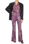 SO ALLURE So Allure - Pantalone - 410705 - Viola/Nero da donna