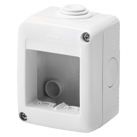 Gewiss IP40 contenitore 2P per apparecchi system protetto