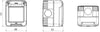 Gewiss IP55 contenitore 1P per apparecchi system protetto
