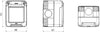 Gewiss IP55 contenitore 2P per apparecchi system protetto