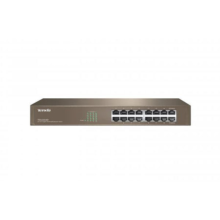 Switch 16 Porte 10/100/1000 Gigabit Non Gestito, TEG1016D