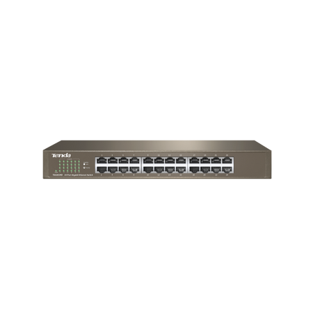 TENDA SWITCH 24 PORTE GIGABIT DESKTOP RACK MOUNTABLE UNMANAGED