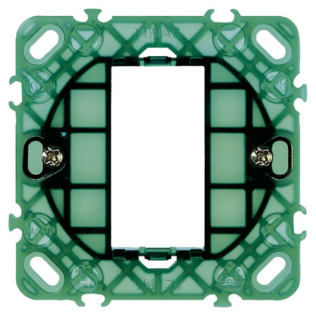 Vimar supporto 1 modulo con griffe per scatole ø 60 mm da incasso