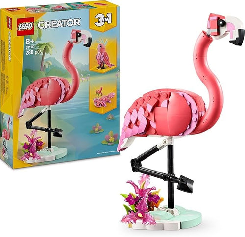 LEGO Creator - Animali Selvatici Fenicottero Rosa 3 in 1-  31170