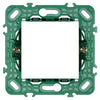 Vimar supporto 2 moduli con griffe per scatole da incasso ø 60 mm componibile con interasse 71 mm
