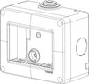 Vimar IP40 contenitore 3P protetto per serie civili Eikon Arkè e Plana