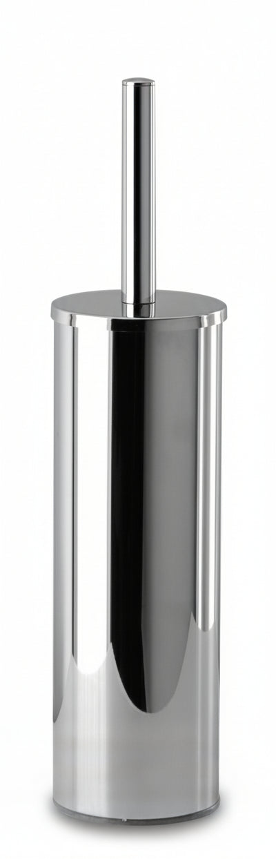 Scopino bagno a parete in ottone cromato - scopino bagno