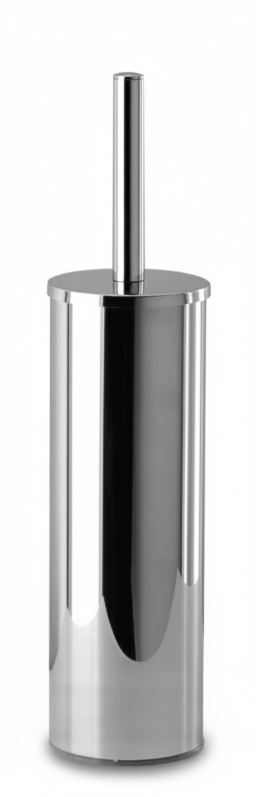 Scopino bagno a parete in ottone cromato - scopino bagno