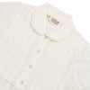 BRAIN DEAD Mercado Square Button Up Shirt in White da donna