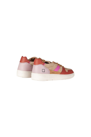 D.A.T.E. DATE - Sneakers - 421623 - Beige/Rosso da donna