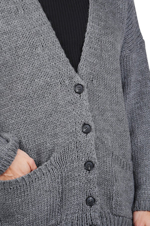 LA FEMME BLANCHE La Femme Blanche - Cardigan - 461455 - Grigio da donna