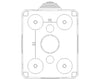 Vimar IP55 contenitore stagno 1P protetto per serie civili Eikon Arkè e Plana