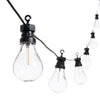 Catena prolungabile, lampadine con filamenti luce calda cordoniera per esterni