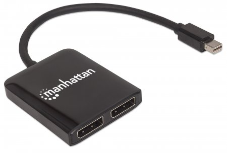 Splitter Hub Mini DisplayPort a 2 porte DisplayPort con MST