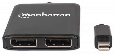 Splitter Hub Mini DisplayPort a 2 porte DisplayPort con MST