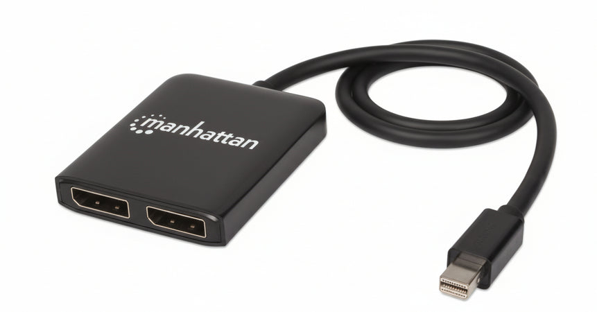 Splitter Hub Mini DisplayPort a 2 porte DisplayPort con MST