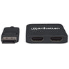 Splitter Hub DisplayPort a 2 porte HDMI con MST
