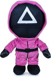 Grandi Giochi - Squid Game Peluche Guardie Assortiti 28cm- QUID02000