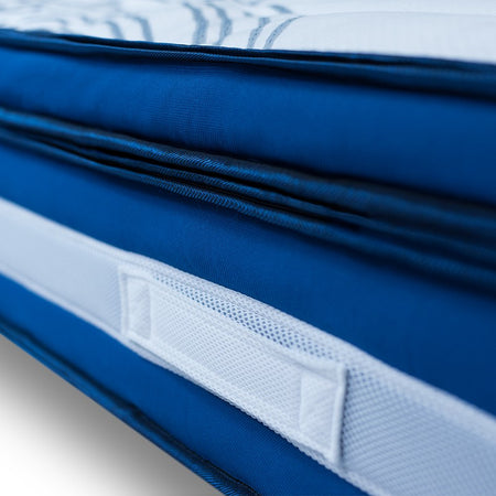 Materasso Platino 160x190 a molle indipendenti e memory gel alto 23cm