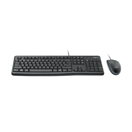 TASTIERA + MOUSE LOGITECH MK120 BLACK 920-002543