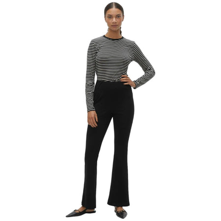 Vero Moda pantalone nero flared 10301597