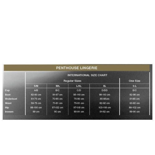 Tanga BIANCO sexy lingerie PENTHOUSE CLASSIFIED THONG misura S/M