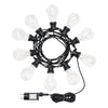 Catena luminosa Party con 10 lampadine a led decorazione per veranda e giardino Ø 67 mm