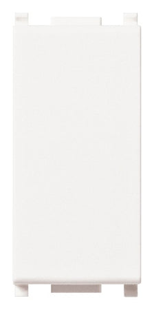 Vimar copriforo bianco 1P tasto falso - 2pz