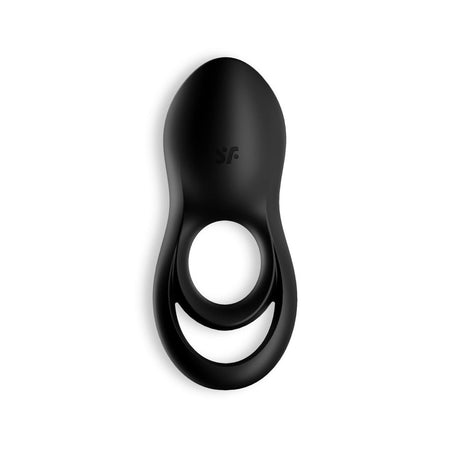 SATISFYER LEGENDARY DUO VIBRATING COCKRING ANELLO FALLICO VIBRANTE VIBRATORE IN SILICONE RICARICABILE USB