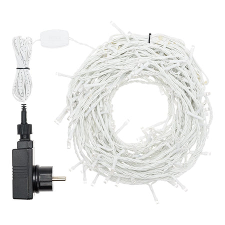 Cascata luminosa stalattite Crazy RGB con 180 led multicolor ad effetto flash per esterno