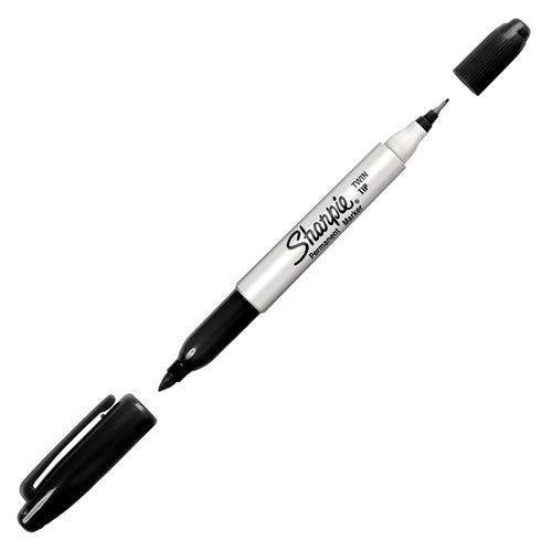 Marcatore Twintip Doppia Punta F/Uf Nero Sharpie