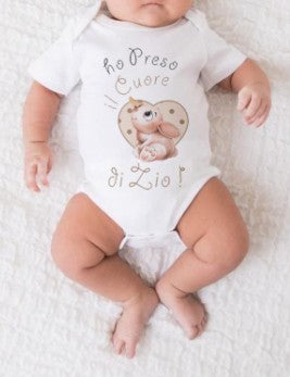 Mella Kids - Body con scritta 100% cotone