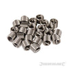 Kit filettatura inserti elicoidali per filiera 25pezzi in acciaio Silverline Silverline