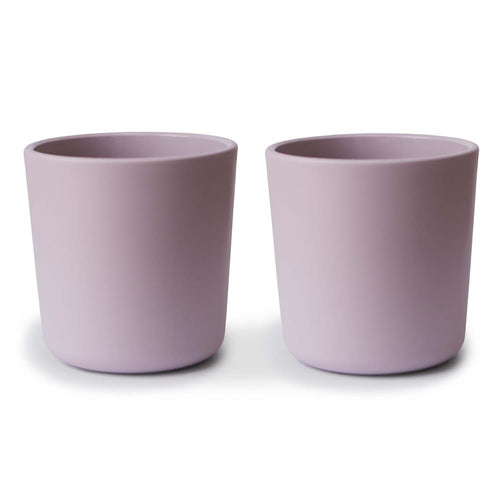 Set 2 Bicchieri Solid Soft Lilac 7.5X7.5X7 Cm Mushie