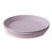 Set 2 Piatti Rotondi Solid Soft Lilac 19X19X3 Cm Mushie