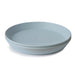 Set 2 Piatti Rotondi Solid Powder Blue 19X19X3 Cm Cambrass