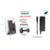 Caricabatteria Alimentatore Hoverboard Batteria Di Ricambio 42v 2,1a Maxtech Ho-ca001