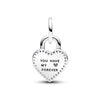 Pandora - Charm Pendente Lucchetto True Love