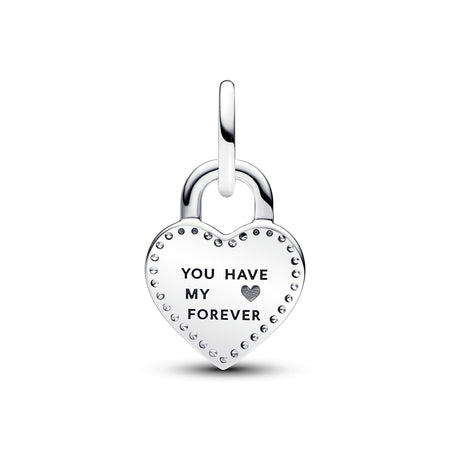 Pandora - Charm Pendente Lucchetto "True Love"