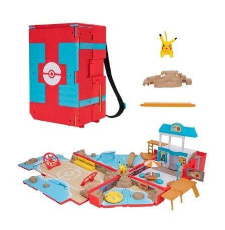 POKÉMON - Playset Arena Battle Beach con personaggio PK182000