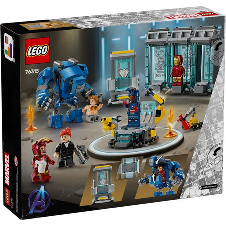 Lego Marvel - Laboratorio di Iron Man: Sala delle Armature 76315