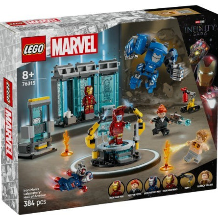 Lego Marvel - Laboratorio di Iron Man: Sala delle Armature 76315