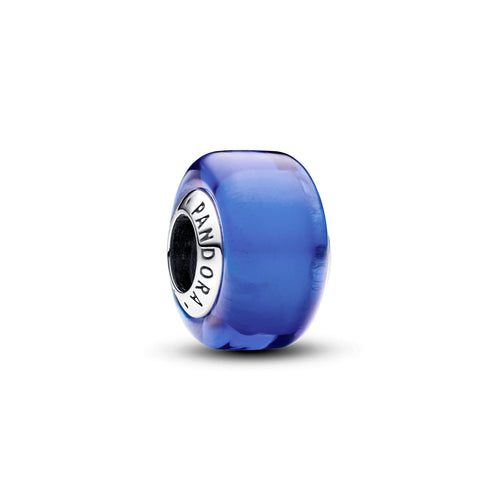 Pandora - Charm Mini Vetro di Murano Blu