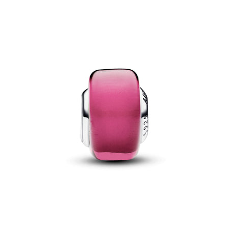 Pandora- Charm Mini Vetro di Murano Rosa