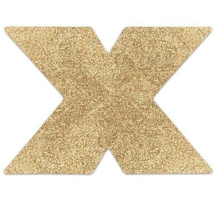 Copricapezzoli FLASH CROSS GOLD di Bijoux Indiscrets