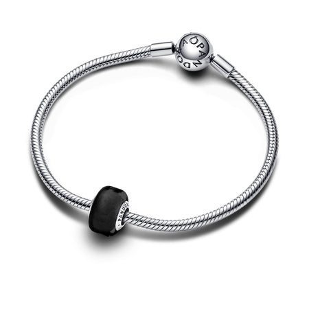 Pandora - Charm Mini Vetro di Murano Nero